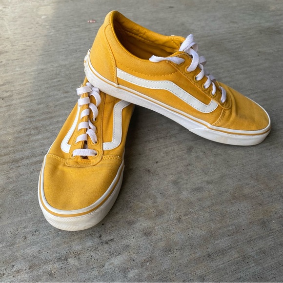 Vans Yellow Canvas Sneakers - Picture 3 of 11